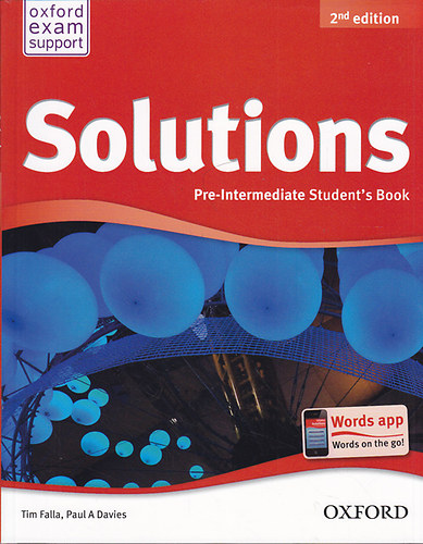 Paul A. Davies; Tim Falla: Solutions Pre-Intermediate Student's Book