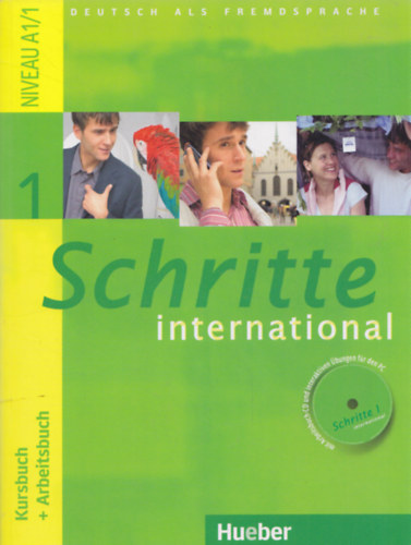 : Schritte International 1 - Kursbuch + Arbeitsbuch (egy kötetben)