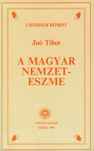Joó Tibor: A magyar nemzeteszme