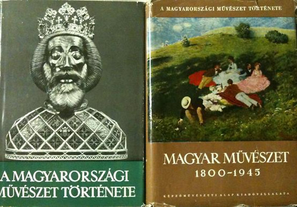 Balogh-Dercsényi-Garas-Gerevic: A magyarországi művészet története I-II.