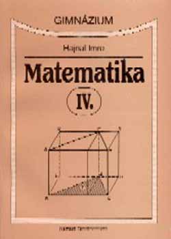 Hajnal Imre: Matematika IV. NT-13455