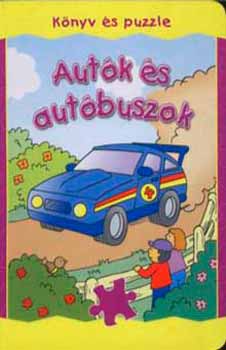 Fröhlich és Társai: Autók és autóbuszok - könyv és puzzle
