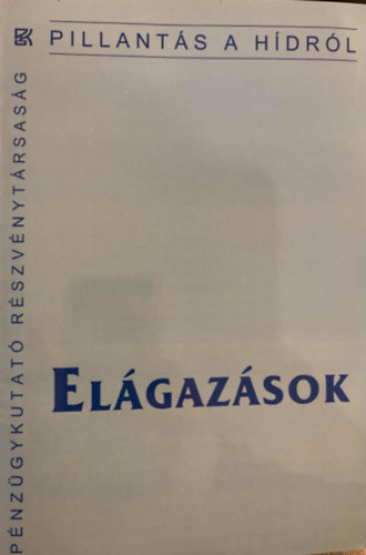 : Elágazások - jelentés a magyar gazdaság 1998. évi folyamatairól