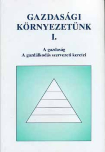 Kissné-Dr.Lázár-Dr. Páliné: Gazdasági környezetünk I. A gazdaság