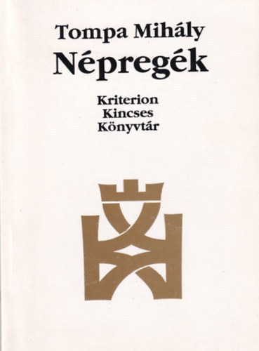 Tompa Mihály: Népregék