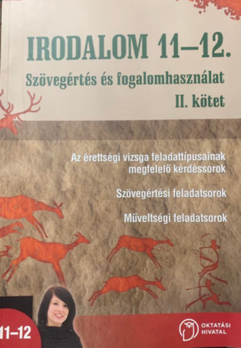 Turcsányi Márta, Osztovits Szabolcs: Irodalom 11-12. - Szövegértés és fogalomhasználat II. kötet