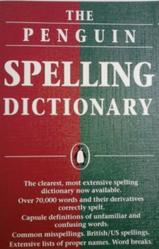 Bloomsbury: The Penguin spelling dictionary