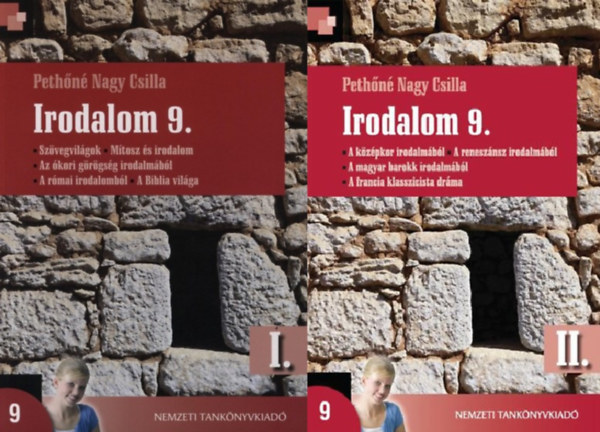 Pethőné Nagy Csilla: Irodalom 9. I-II.