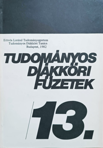 Mezey Barna (szerk.): Dolgozatok a marxizmus - leninizmus köréből (Tudományos diákköri füzetek 13.)