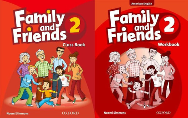 Naomi Simmons: Family and Friends 2. Class Book + Multirom + Workbook