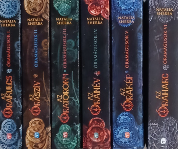 Natalia Sherba: Óramágusok I-VI.: Az Órakulcs + Az Óraszív + Az Óratorony + Az Óranév + Az Órakép + Az Óraharc