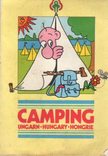 : Camping térkép Ungarn