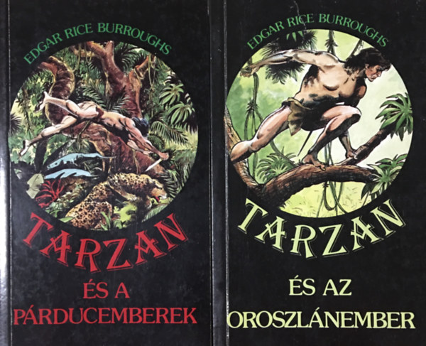 Edgar Rice Burroughs: Tarzan és a párducemberek + Tarzan és az oroszlánember (2 kötet)