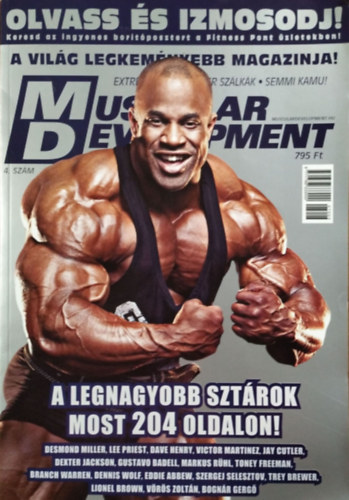 Radnai Tamás (főszerk.): Muscular Development (magyar kiadás) 4. szám