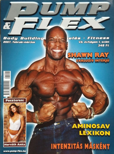 Haris Éva (főszerk.): Pump & Flex - Body Building, Erőemelés, Fitness - VII. évf. 1. szám (2007. február-március)