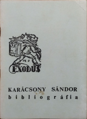 Karacs Zsigmond (összeáll.): Karácsony Sándor bibliográfia