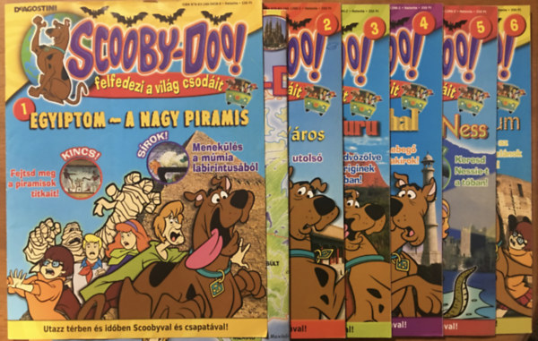 : Scooby-Doo! magazin 1-6. lapszám - 2007 - 6 darab