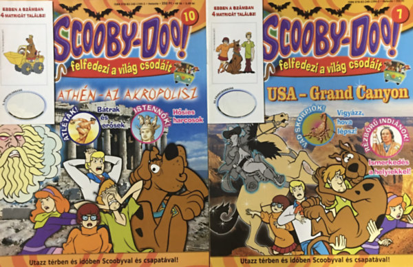 : Scooby-Doo! magazin 7, 10  lapszámok - 2007 - 2 db