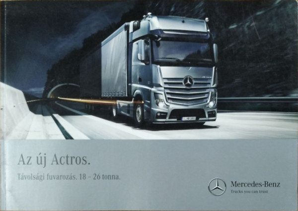 Mercedes-Benz: Actros 18-26 tonnás kamion katalógus
