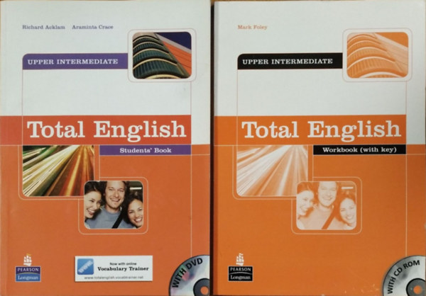 : Total English - Upper-Intermediate - Students' Book + Workbook (with Key) (2 kötet)