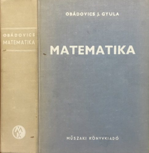 Obádovics J. Gyula: Matematika (Obádovics)