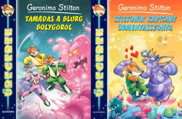 Geronimo Stilton: Stiltonix kapitány űrmenyasszonya + Támadás a Blurg bolygóról