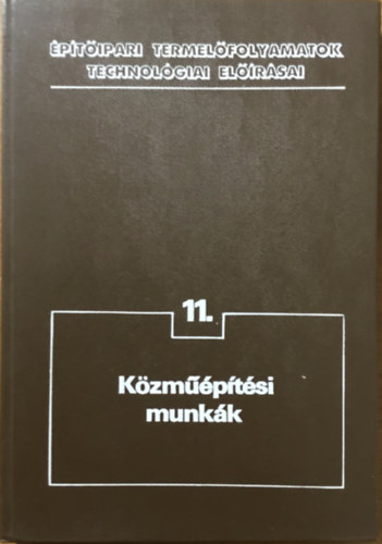 ÉGSZI Munkaszervezési Főosztály: Közműépítési munkák