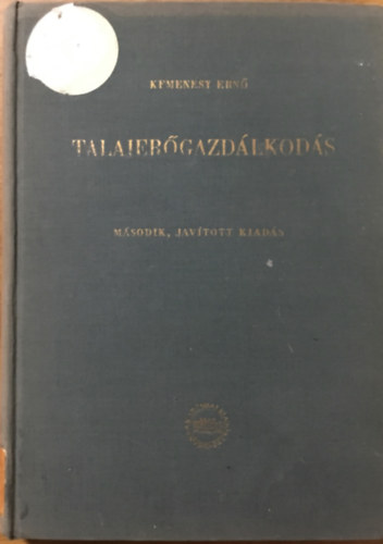 Kemenesy Ernő: Talajerőgazdálkodás
