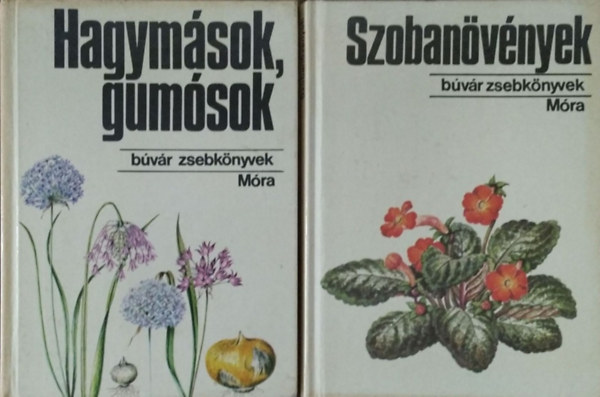 : 2 db búvár zsebkönyv: Szobanövények + Hagymások, gumósok