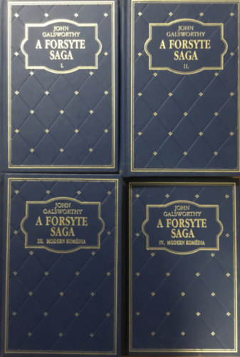 John Galsworthy: A Forsyte-saga I-IV.