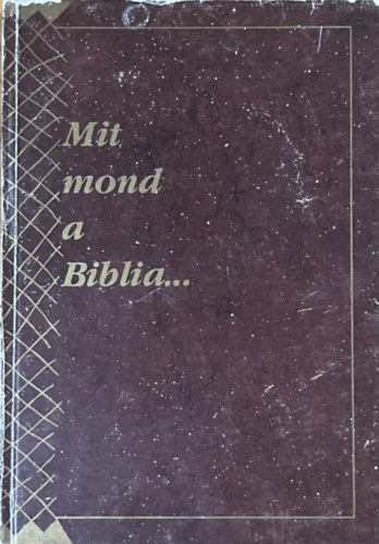 : Mit mond a Biblia...