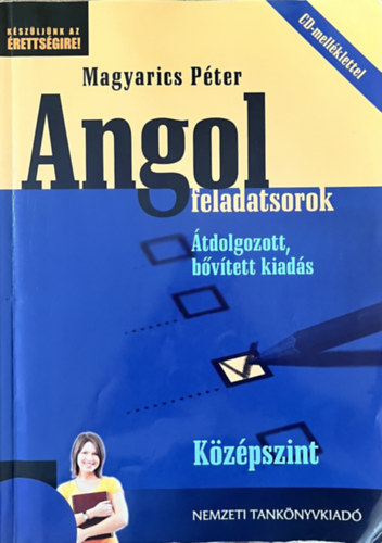 Magyarics Péter: Angol feladatsorok - Középszint (CD-vel)