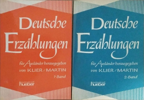 Linde Klier - Uwe Martin (Hg.): Deutsche Erzählungen für Ausländer 1-2.