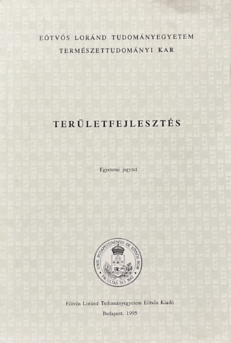 Dr. Bartke István: Területfejlesztés