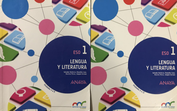 Salvador Gutiérrez: Lengua y Literatura - ESO 1 - Unidades 5 a 8 + 9 a 12