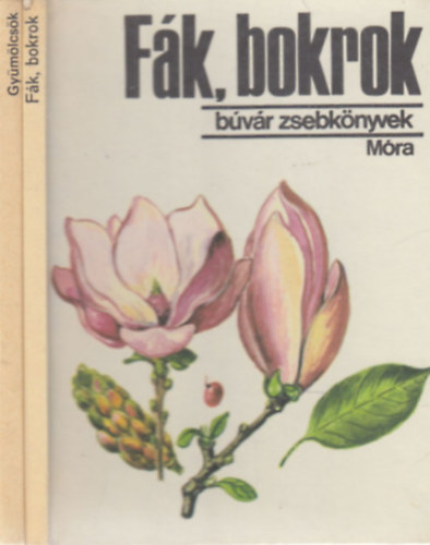 : 2 db Búvár zsebkönyv (Fák, bokrok + Gyümölcsök)