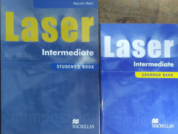 Malcolm Mann: Laser - Intermediate Student's Book + Grammar Bank booklet