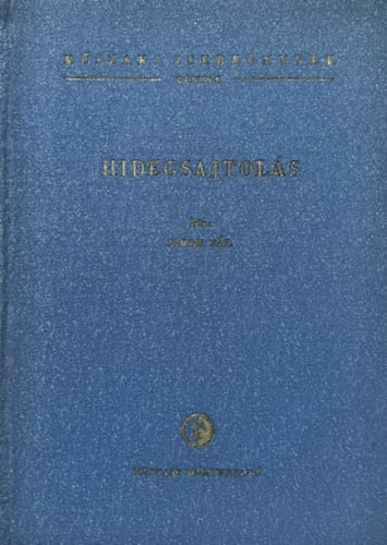 Simon Pál: Hidegsajtolás