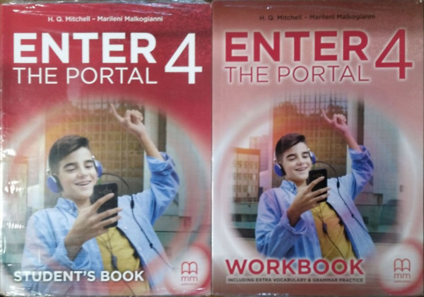H. Q. Mitchell - Marileni Malkogianni: Enter the Portal 4 - Student's Book + Workbook