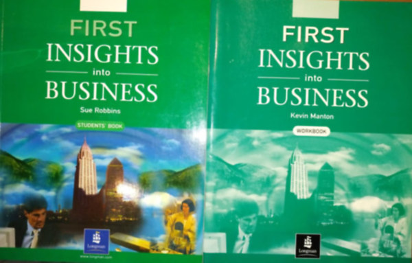 Sue Robbins, Kevin Manton: First Insights into Business SB + WB (2 kötet)
