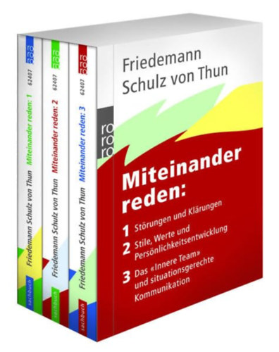 Friedemann Schulz von Thun (Author): Miteinander reden 1 - 3: eine Brücke zwischen Wissenschaft und Lebenswelt