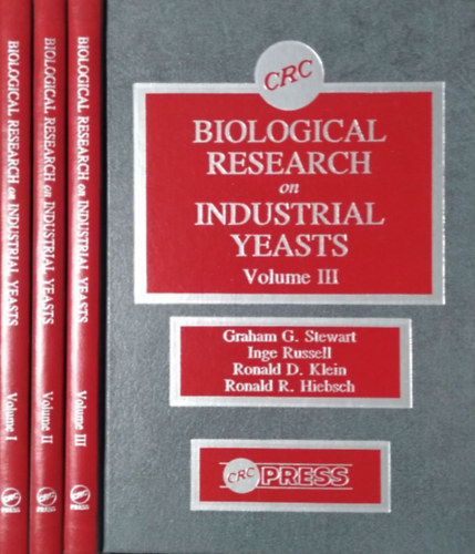 Graham G. Stewart et al.: Biological Research on Industrial Yeasts, Volumes I-III.
