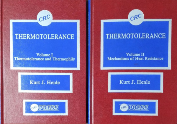 Kurt J. Henle: Themotolerance, Volumes I-II
