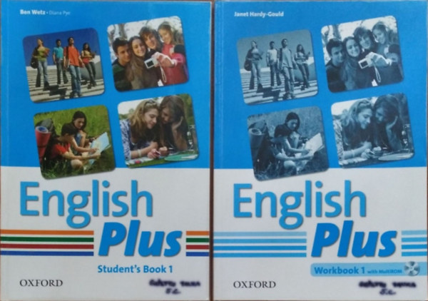 Ben Wetz - Diana Pye - Janet Hardy-Gould: English Plus 1 - Student's Book + Workbook (2 kötet)