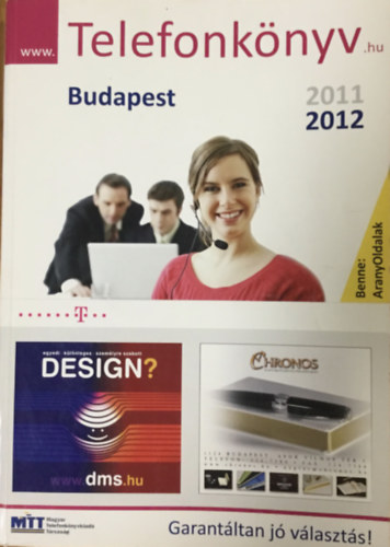 : Telefonkönyv Budapest 2011 - 2012