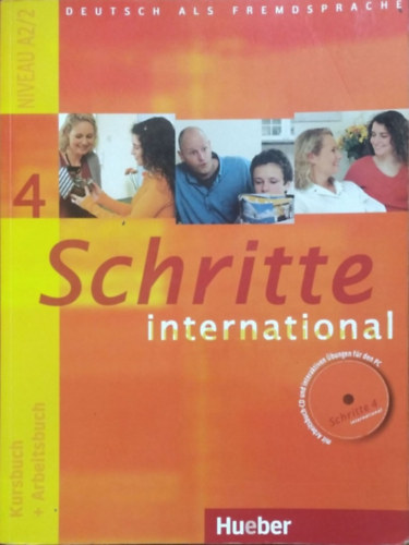 : Schritte International 4 Kursbuch+Arbeitsbuch+Audio Cd