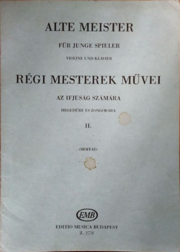 Alfred Moffat: Régi mesterek művei az ifjúság számára II.