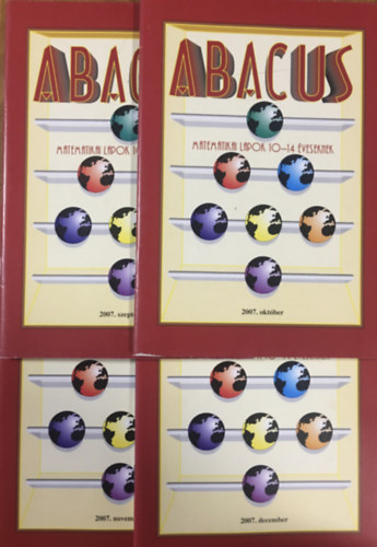 : Abacus - matematikai lapok 10-14 éveseknek (2007. 09-12) (4 lapszám)