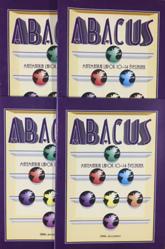 : Abacus - matematikai lapok 10-14 éveseknek (2006. szeptember-december) (4 lapszám)