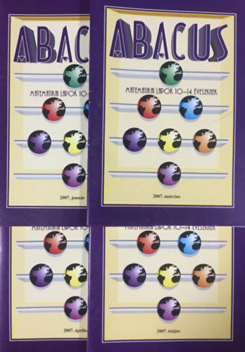 : Abacus - matematikai lapok 10-14 éveseknek (2007. 01, 03 ,04 ,05) (4 lapszám)